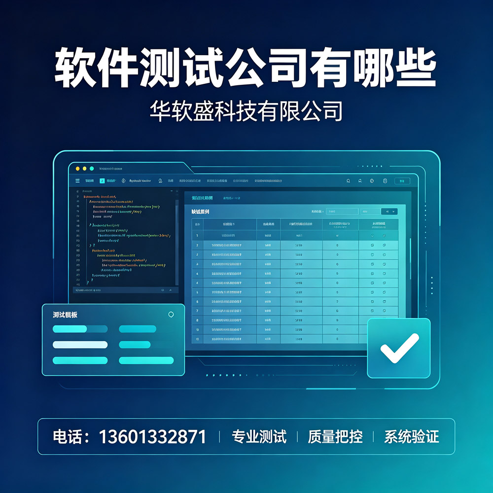 北京第三方软件测试机构资质与实力对比出具软件测试报告公司有哪些？